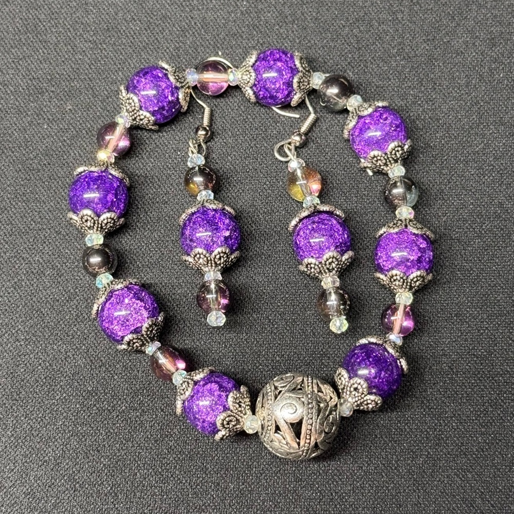 Artesian Handmade Bracelet and Earring Set